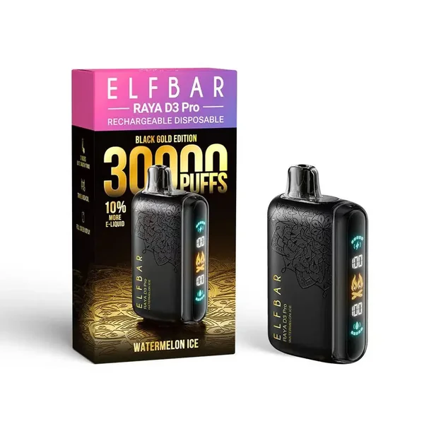 Elf Bar Raya D3 Pro 30K Watermelon Ice Disposable Vape � 30000 Puffs Rechargeable | Buy Online Mumbai - Vape Shop Mumbai